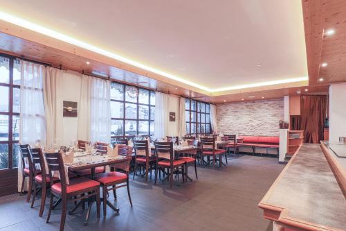 Restoran, Hotel Alpin Superior in Saas-Fee Şehir Merkezi
