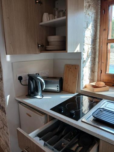 virtuve, Mountain View Oasis in Skarinou