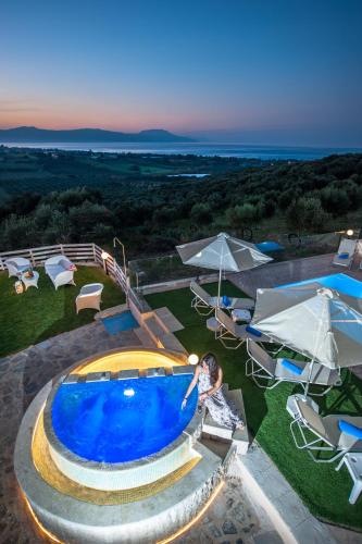 Exterior view, Nereid Villa, with Heated Pool & SpaWhirlpool, BBQ, By ThinkVilla in Lappei