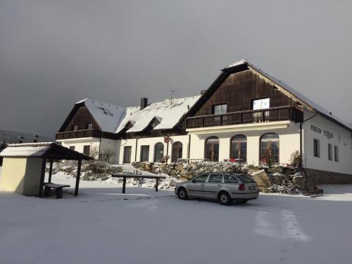 Viesnīcas āriene, Penzion Tetrivek in Nove Hute