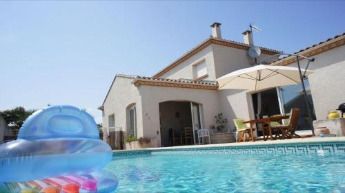 V0475 - Vias - Villa spacieuse 8 pers avec piscine privée proche des plages - Location, gîte - Vias