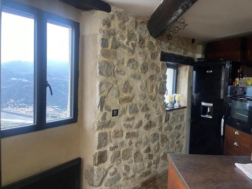 廚房, Appartement 110m2 Jacuzzi & Vue in 卡爾羅