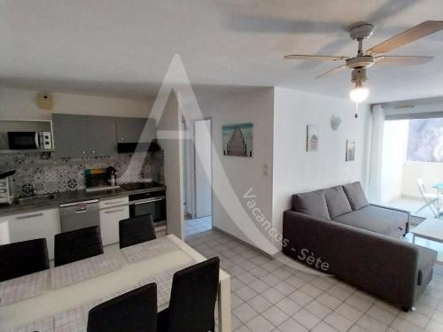 T3 capacite 6 personnes dans residence avec piscine et garage - Location saisonnière - Sète