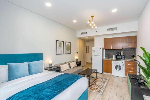 Silkhaus newly furnished studio facing DIFC with pool and gym access, Dubai (foto 7)