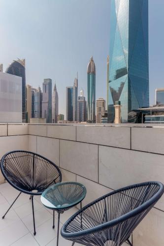Silkhaus newly furnished modern DIFC studio with balcony, Dubai (foto 2)