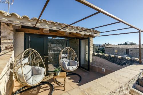 Erkély/terasz, Apartamento Puntanals in Palau-sator