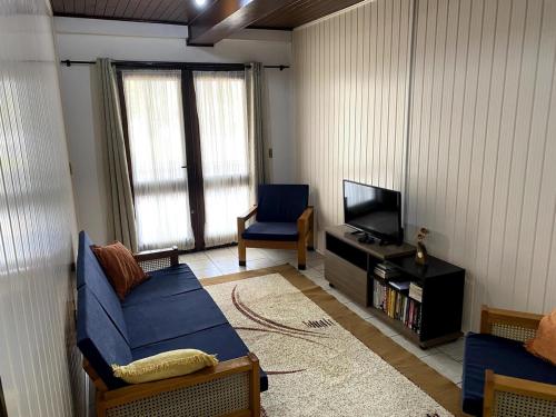 Közös társalgó / TV, Apartamento espaçoso e central (Apartamento espacoso e central) in Tres Coroas