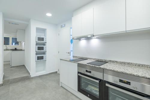 주방, Residencia Trinitarios in 시우타트 벨라 (시티 센터)