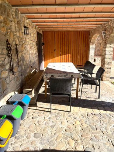 Erkély/terasz, Cal Uverni in Siurana (Girona)