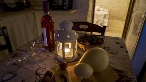 A szálláshely kívülről, Trullo Pesco in Martina Franca