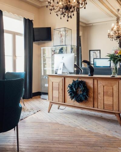 Lobby, La villa 10 HOTEL SPA in Etretat