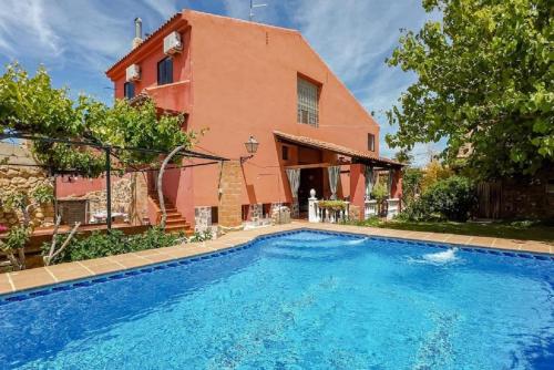 Peldbaseins, Casa Rural La Casona in Jorquera