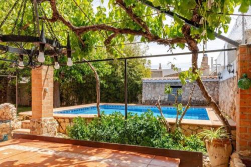 Peldbaseins, Casa Rural La Casona in Jorquera