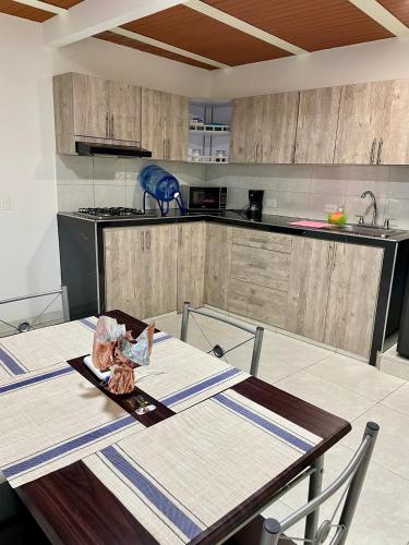 ห้องครัว, Casa turística JND (Casa turistica JND) in ชุมชนปันเซ