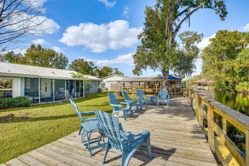 Riverside Retreat with Boat Dock in Sunny Astor! Riverside Retreat with Boat Dock in Sunny Astor!