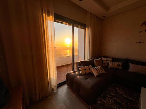 전망, Appartement Vue Mer & Coucher de Soleil in 엔 하루다