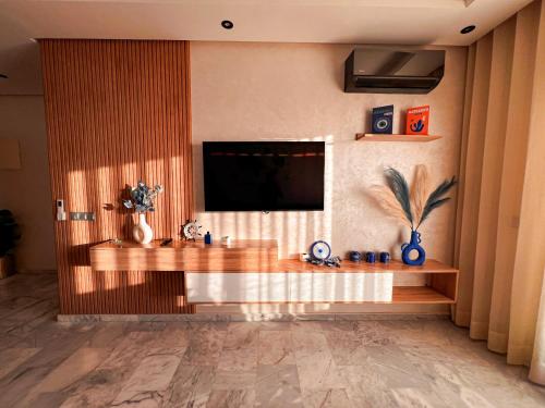 공용 라운지/TV 시청 구역, Appartement Vue Mer & Coucher de Soleil in 엔 하루다