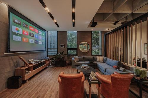 Designer Loft, Unique location, Provenza, Lleras, Medellín