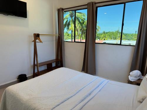 1 double bed