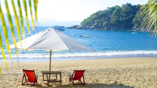 ชายหาด, Hotel Costa Bugambilias in กลางเมืองมันซานิโย