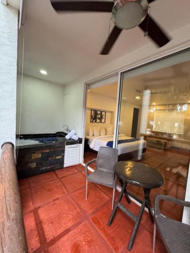 شرفة/ تراس, Hotel Boutique Villas de San Sebastián (Hotel Boutique Villas de San Sebastian) in Villavicencio