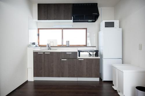 廚房, Biei Relax Stay near 千代田山觀景台