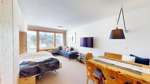 Au Réduit 403 in St. Moritz, Schweiz