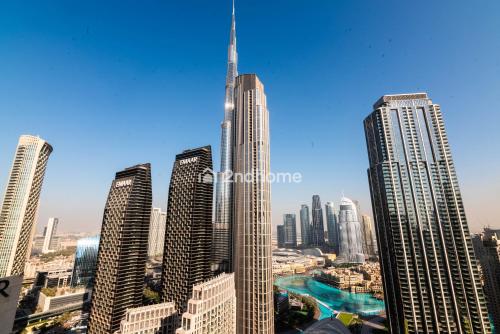 Unit Overlooking Burj Khalifa and Fountain View, Дубай (фото 10)