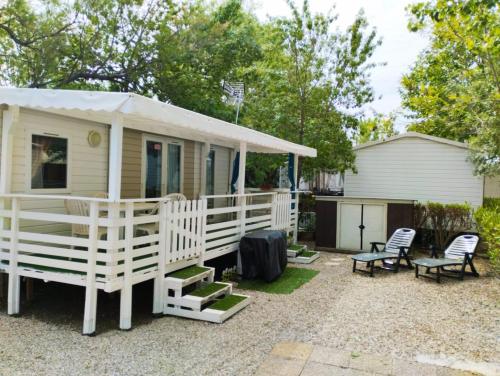 Mobil-home CA 67 à Vias - La Carabasse - Camping Siblu avec piscine payante - Location saisonnière - Vias