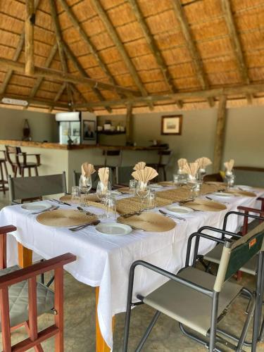 Restoran, Kukama Bush Camp in Ghanzi