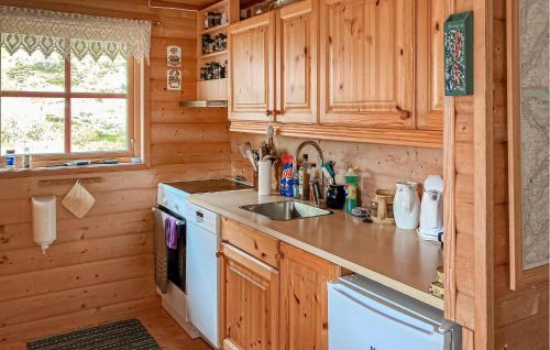 virtuve, Gorgeous Home In Dirdal in Tverra