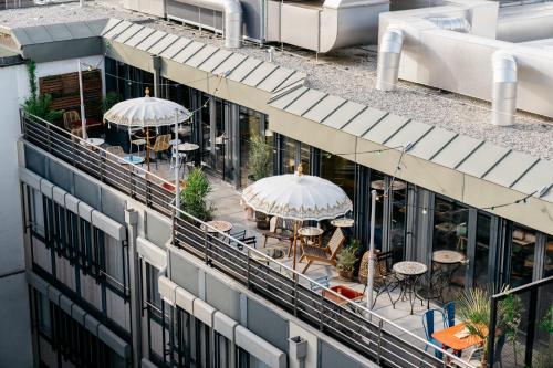 ระเบียง/ชานเรือน, Ruby Claire Hotel Geneva in เจนีวา ซิตี้ เซ็นเตอร์