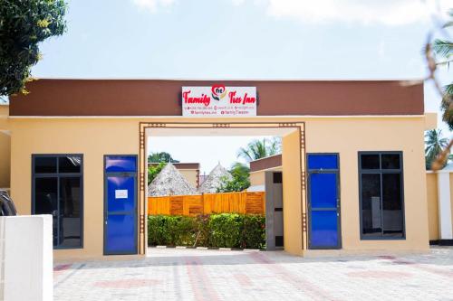 Entrance, Family Ties Inn in Bagamoyo