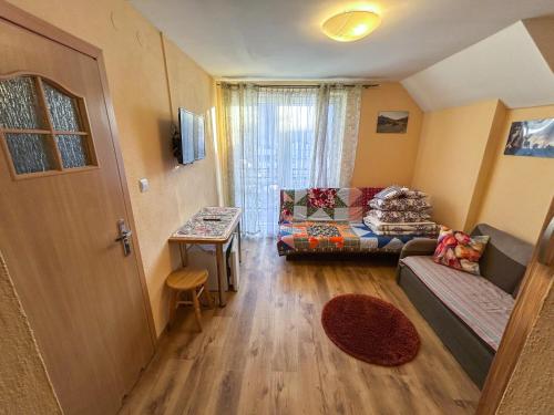 1 twin bed, 1 sofa bed