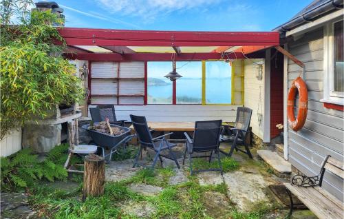Viesnīcas āriene, Amazing Home In Rennesøy With House Sea View in Rennesoy