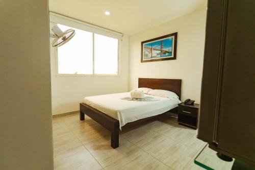 1 double bed