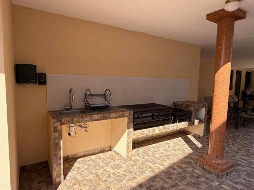 Iekārtas, Casa La Gladiola para 8 personas con terraza, Asador y WiFi in Cadereyta de Montes