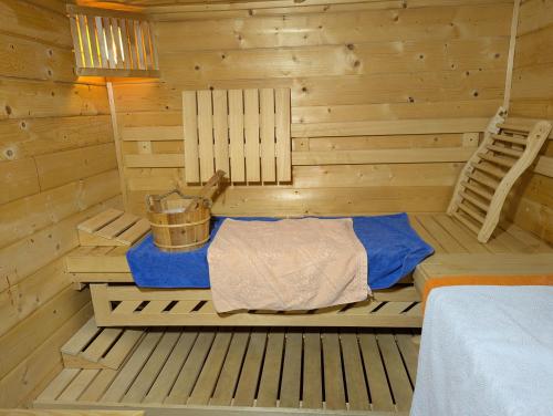 桑拿, Ferienwohnung Waldidyll in 海巴赫