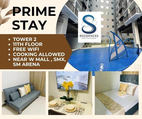 1126 S Residences SMDC Condo near W Mall & MOA by Prime Stay, Manille