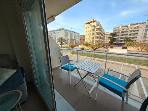 Balkons/terase, Estudio en primera linea de playa in Daimuz