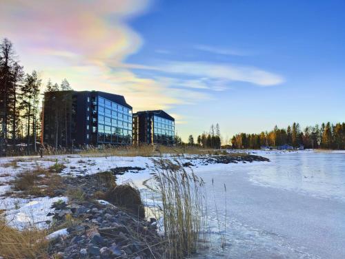 Exterior view, Marina Mermaid Seaview Hiekkasarkat - Uusi merinakoalahuoneisto, sisaltaa liinavaatteet in Kalajoki