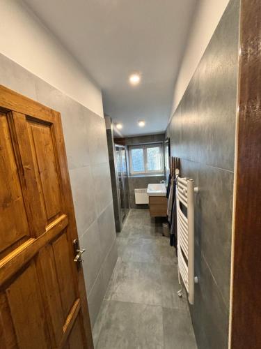 浴室, Apartmán Bergschloss 3kk (Apartman Bergschloss 3kk) in 羅基尼茨納德傑茨羅