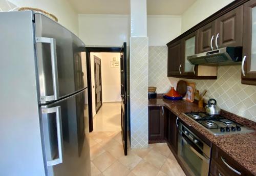Kitchen, Appartement Vue Panoramique sur la siesta plage WELCOME STAY in Mohammedia