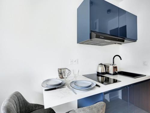 Nice Studio Boulevard Flandrin Rue de la pompe- BAIL MOBILITY - image 4