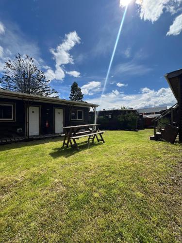 Jardín, Hostal Amerindia in Puerto Natales