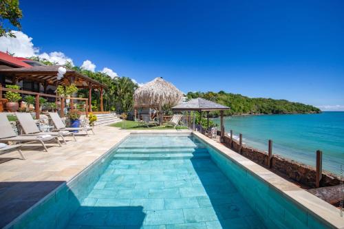 ชายหาด, La Sirene du Diamant, villa de luxe sur la plage,18 personnes in เลอ ยามัน