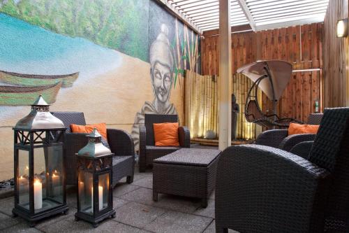 relexa hotel Bad Steben - 사우나