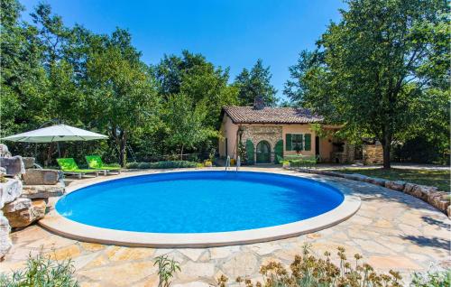 Peldbaseins, Gorgeous Home In Pazin in Zabrežani