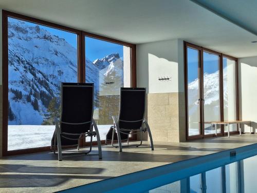 สระว่ายน้ำ, Appartement Rothornblick in ชรอคเคิน