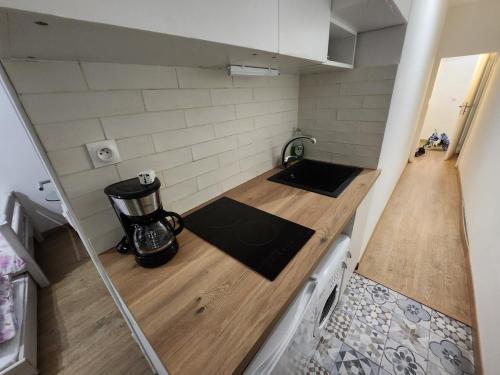 Confortable studio, jolie terrasse a 350 m de Paris in Gentilly